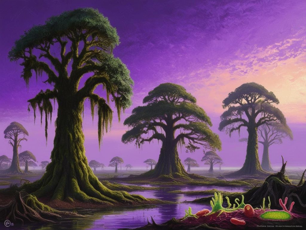 Earth’s Purple Sky A Forgotten Era